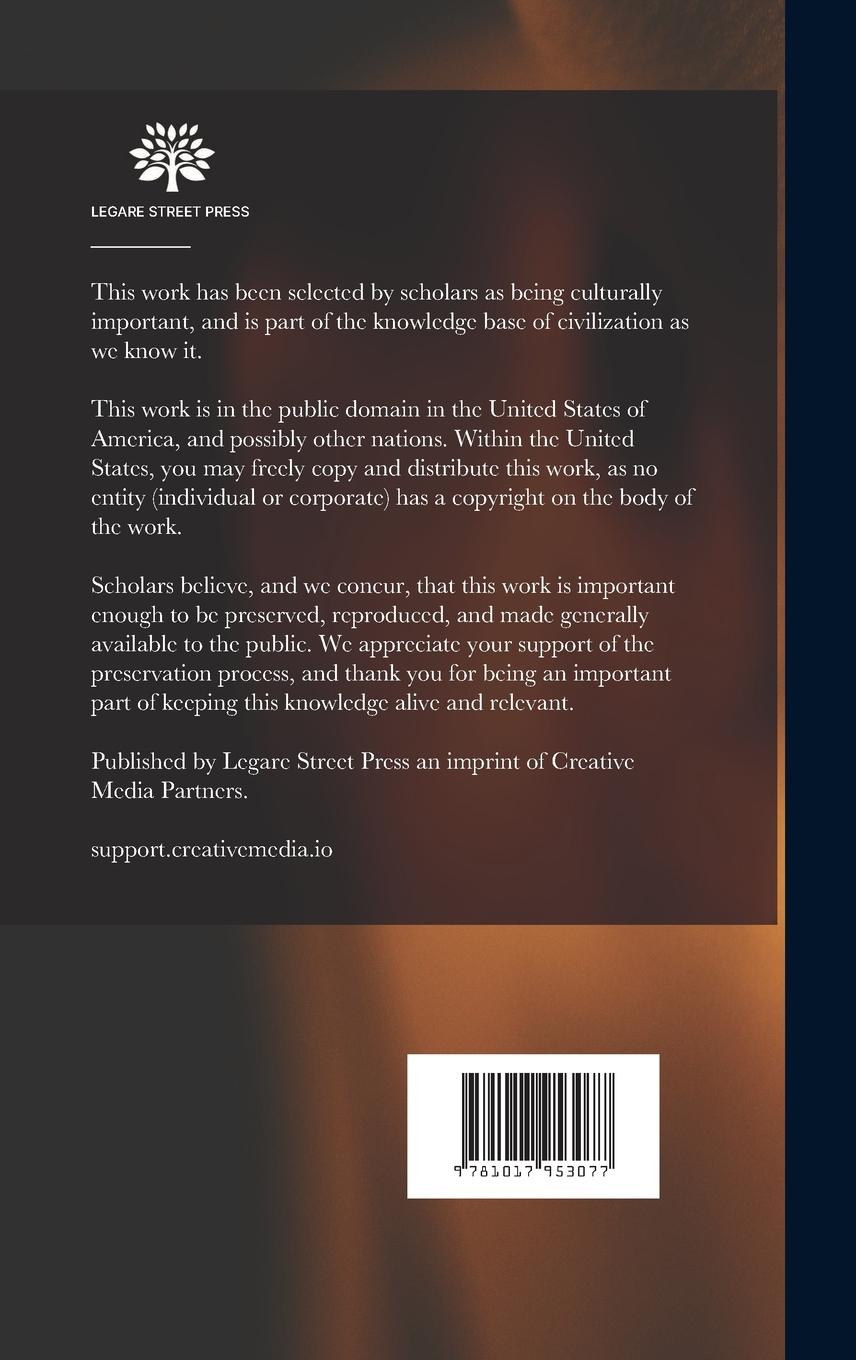 Rückseitencover On the Threshold of a new World of Thought; an Examination of the Phenomena of Spiritualism
