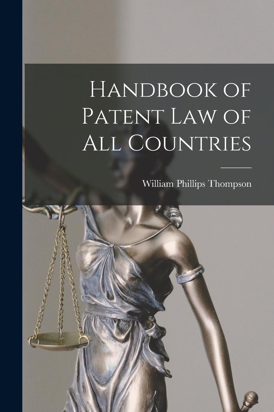 Vorderes Coverbild Handbook of Patent Law of All Countries