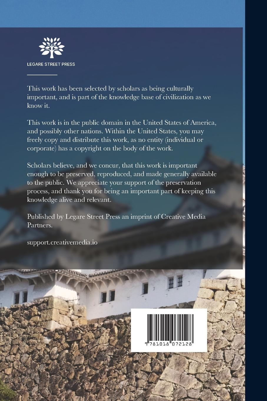 Rückseitencover An Itinerary of Hokkaido, Japan; Volume 1