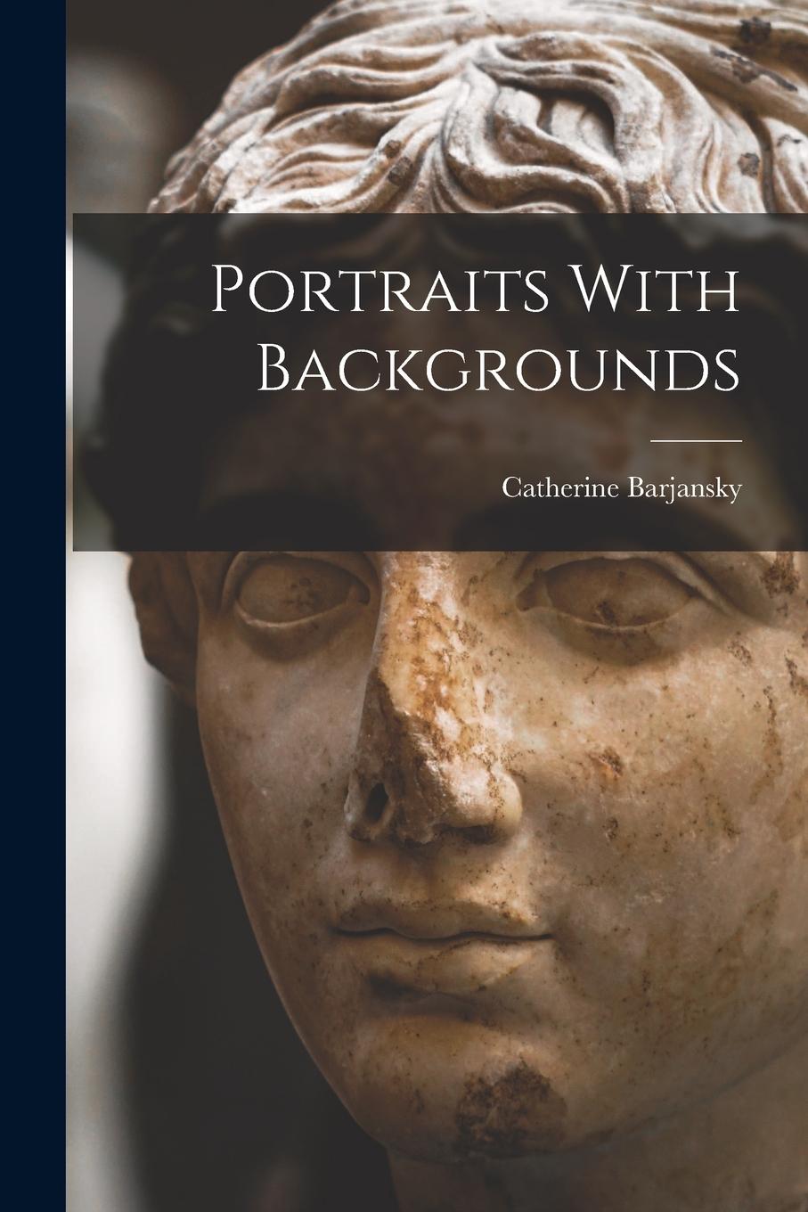 Vorderes Coverbild Portraits With Backgrounds