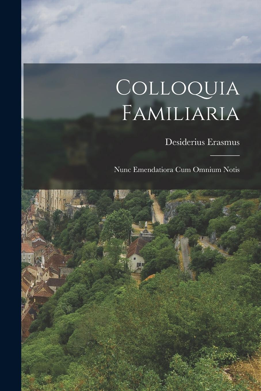 Vorderes Coverbild Colloquia Familiaria