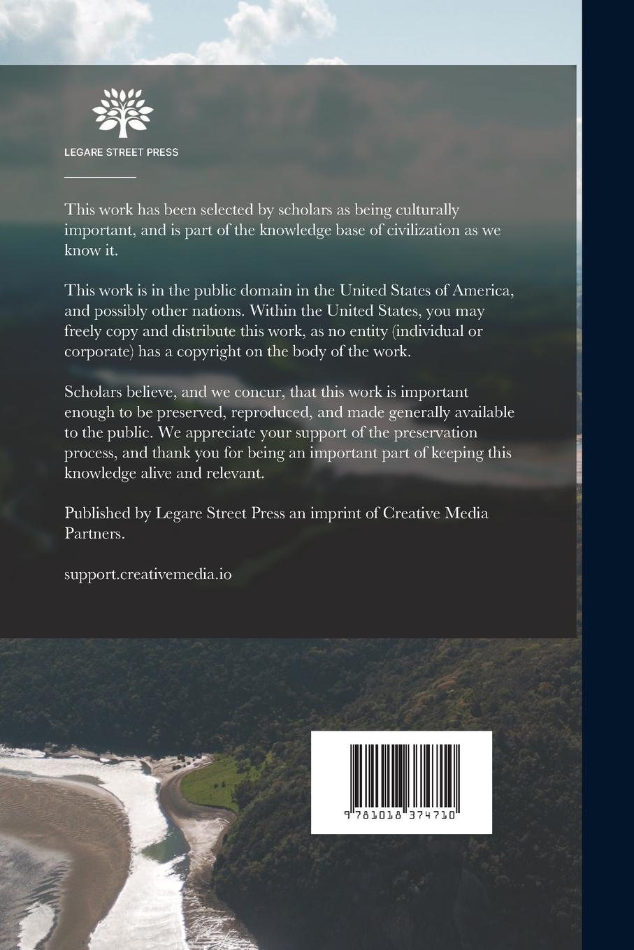 Rückseitencover Manual of the Indigenous Grasses of New Zealand