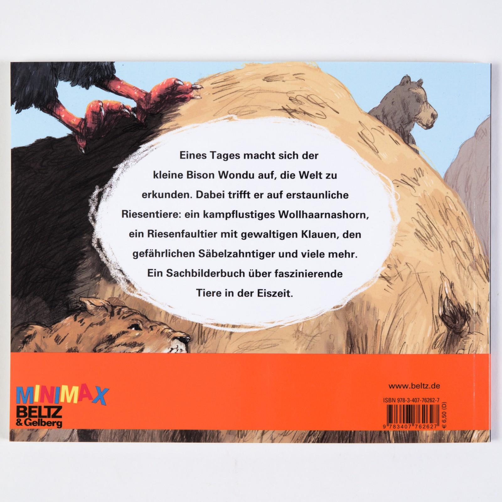 Rückseitencover Wondu und die Eiszeitriesen