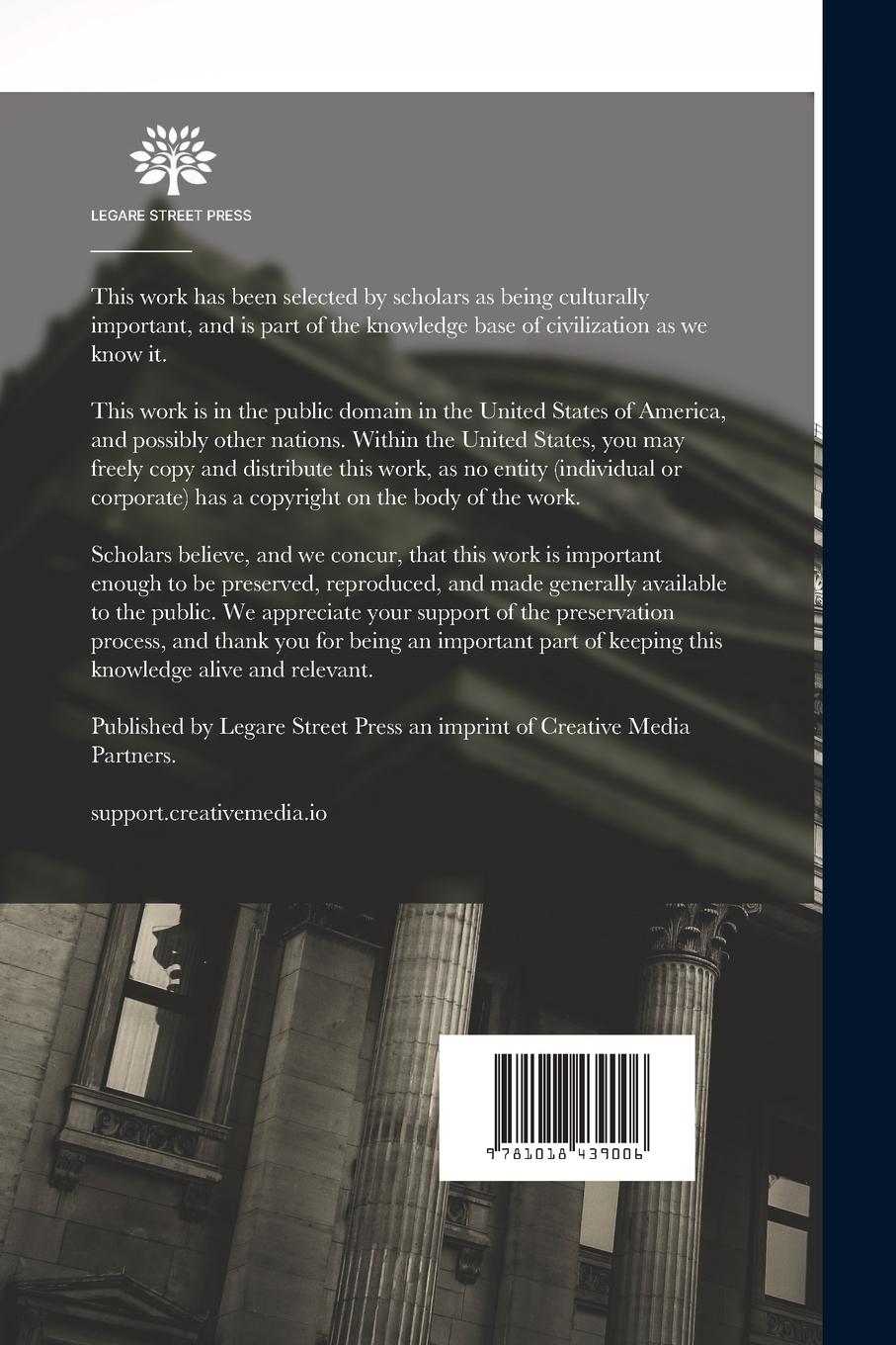 Rückseitencover Opere Filosofiche E D'economia Politica Del Conte Pietro Verri; Volume 1