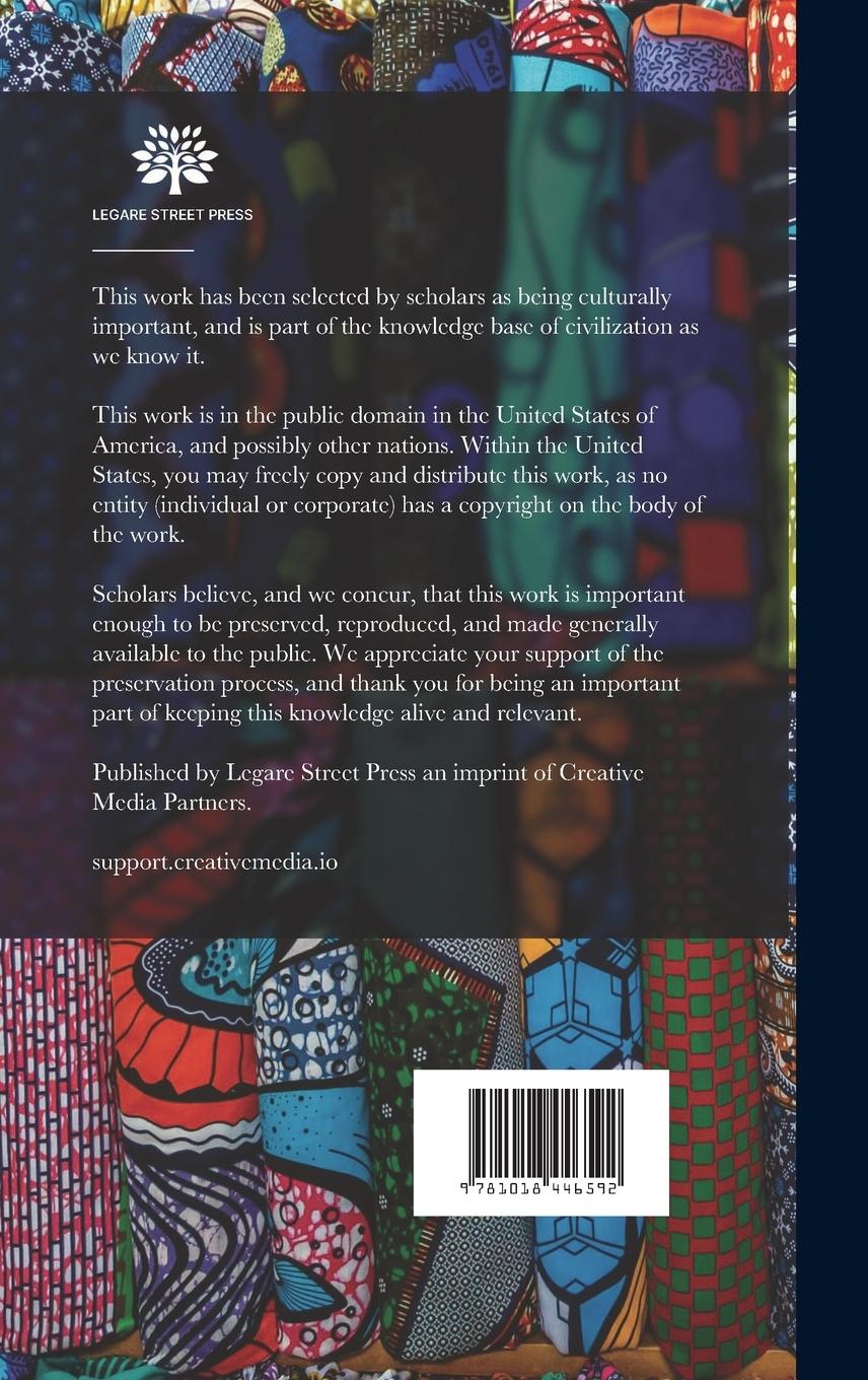 Rückseitencover Travels and Discoveries in North and Central Africa