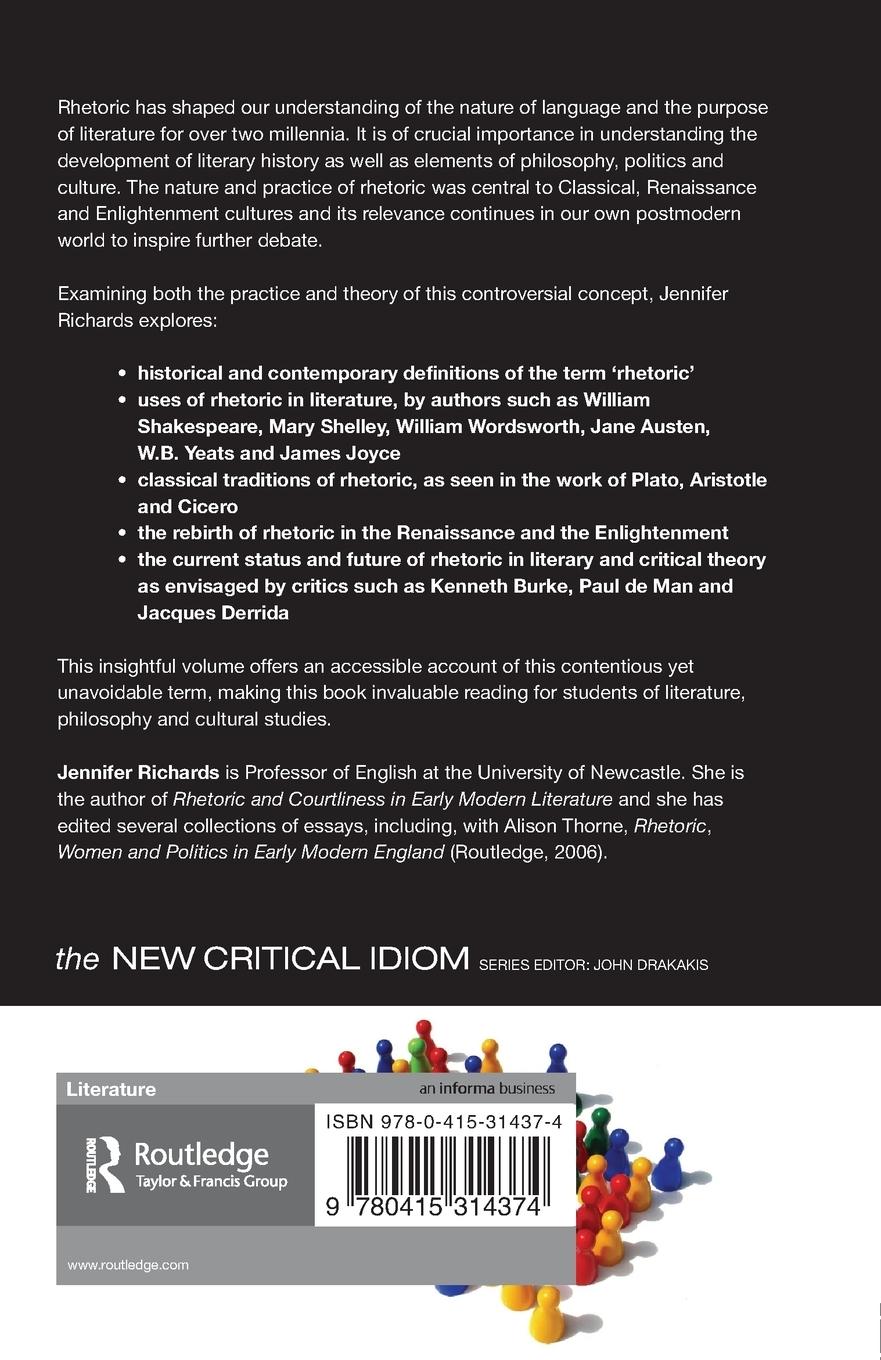 Rückseitencover Rhetoric