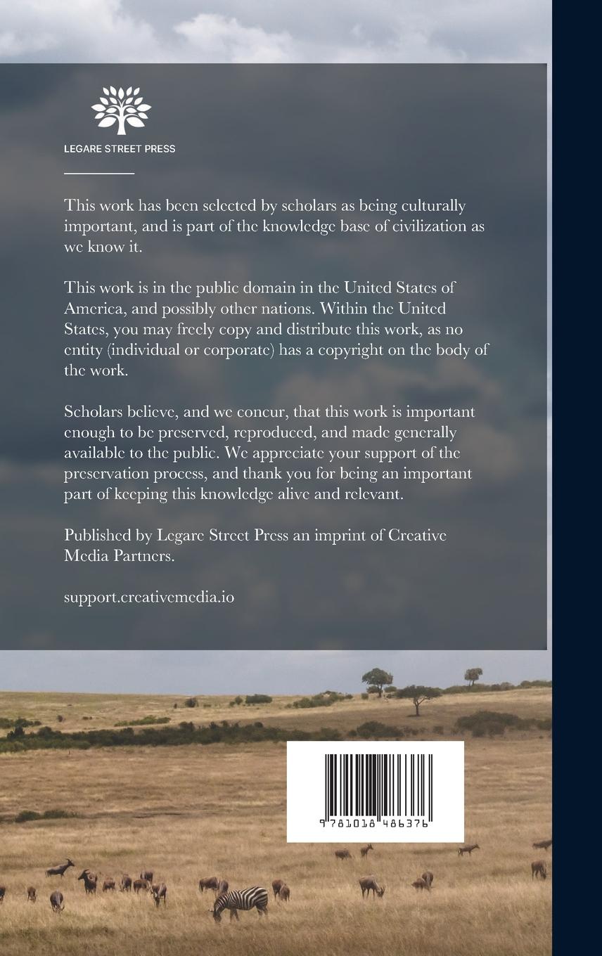 Rückseitencover A History of British Fossil Mammals, and Birds