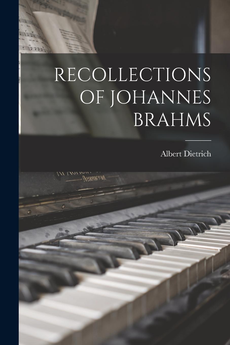 Vorderes Coverbild Recollections of Johannes Brahms