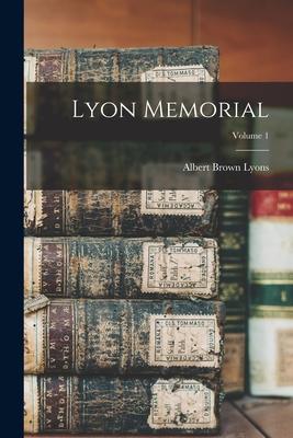 Vorderes Coverbild Lyon Memorial; Volume 1