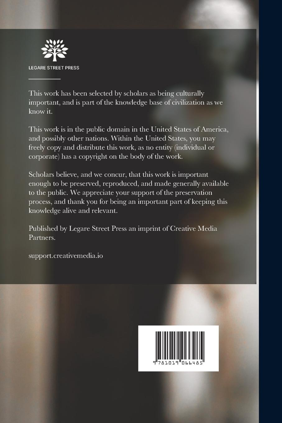 Rückseitencover Vita Di Benvenuto Cellini