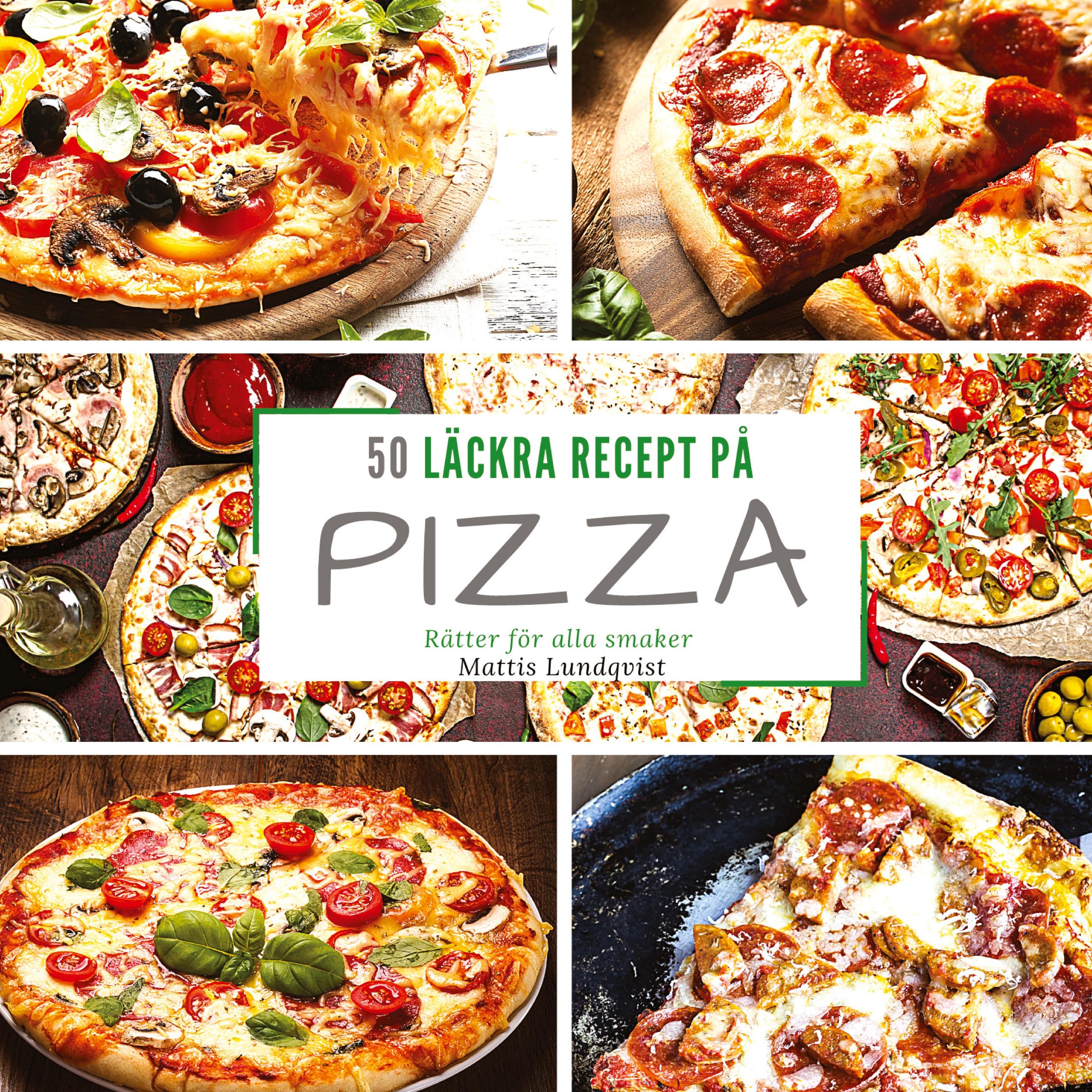 Vorderes Coverbild 50 läckra recept på pizza