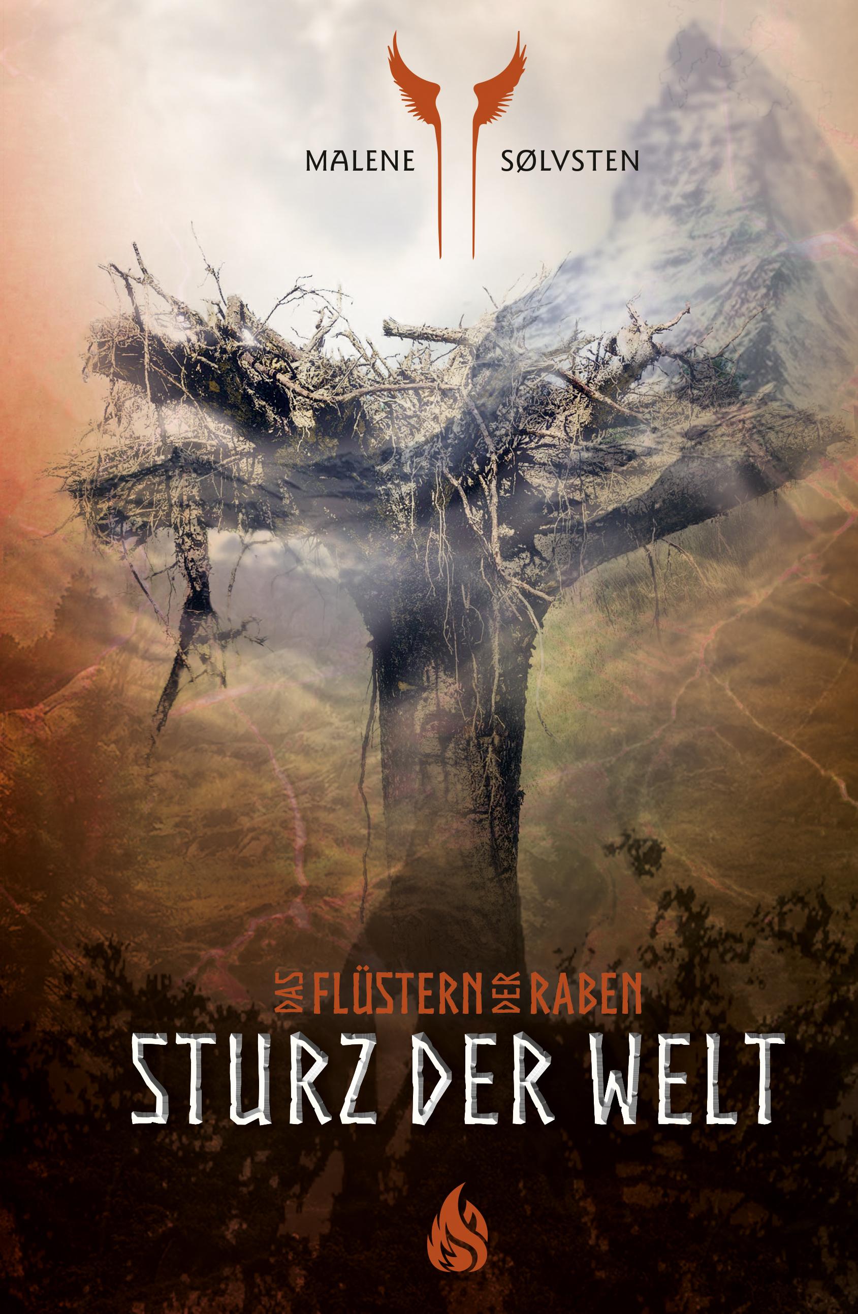 Vorderes Coverbild Sturz der Welt - Das Flüstern der Raben (4)