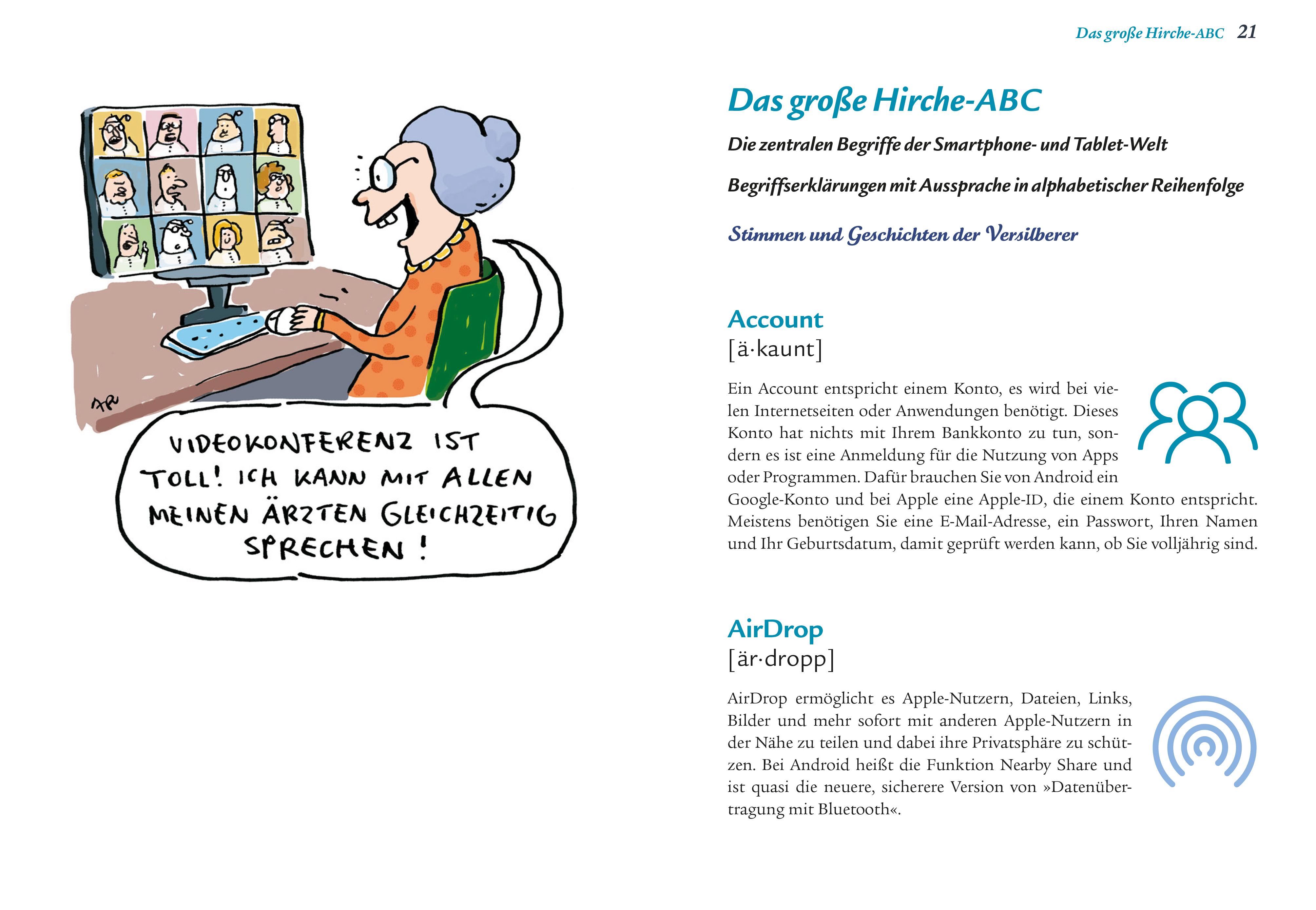 Beispielinhalt (Bild) Wir versilbern das Netz! Das neue Erklärbuch.