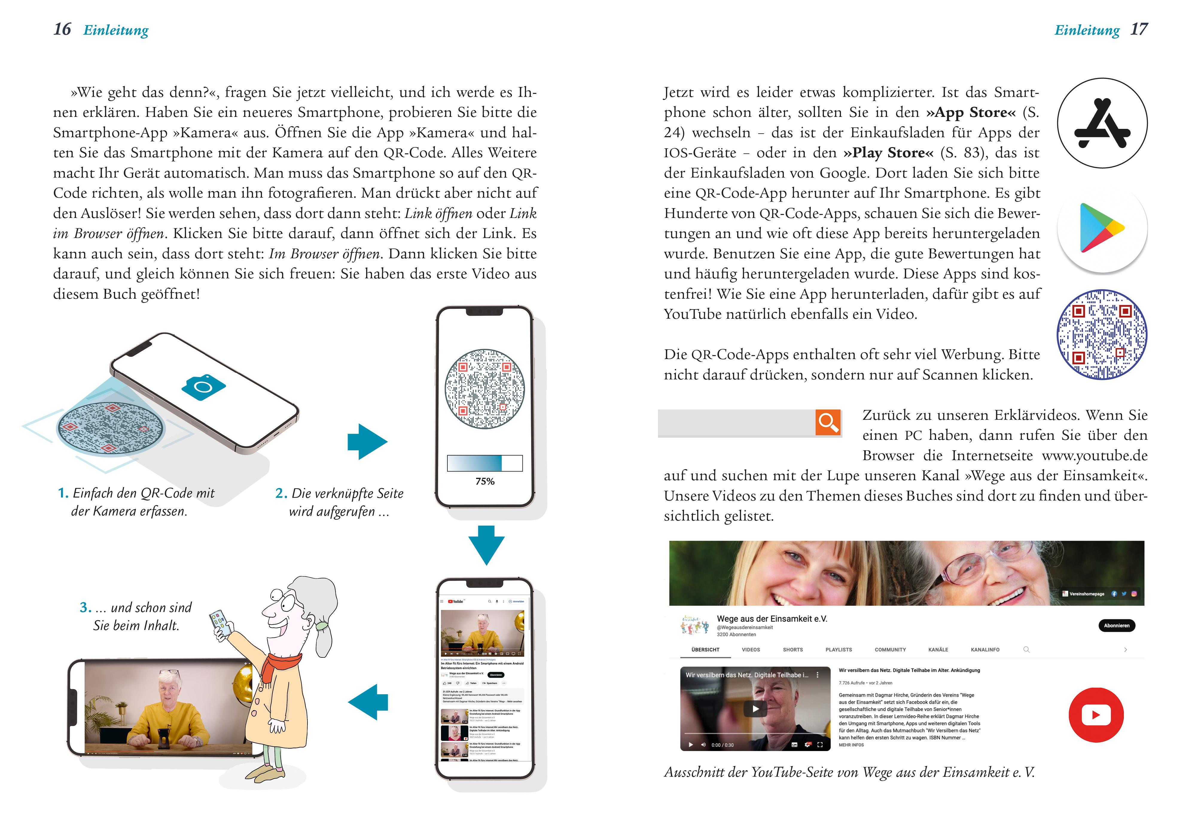 Beispielinhalt (Bild) Wir versilbern das Netz! Das neue Erklärbuch.