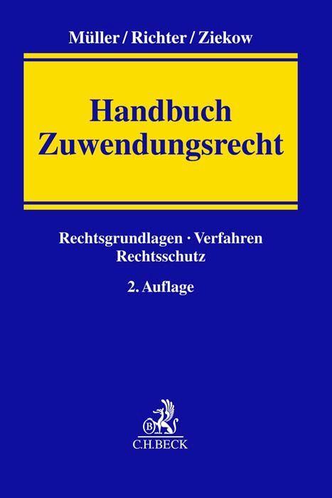 Vorderes Coverbild Handbuch Zuwendungsrecht