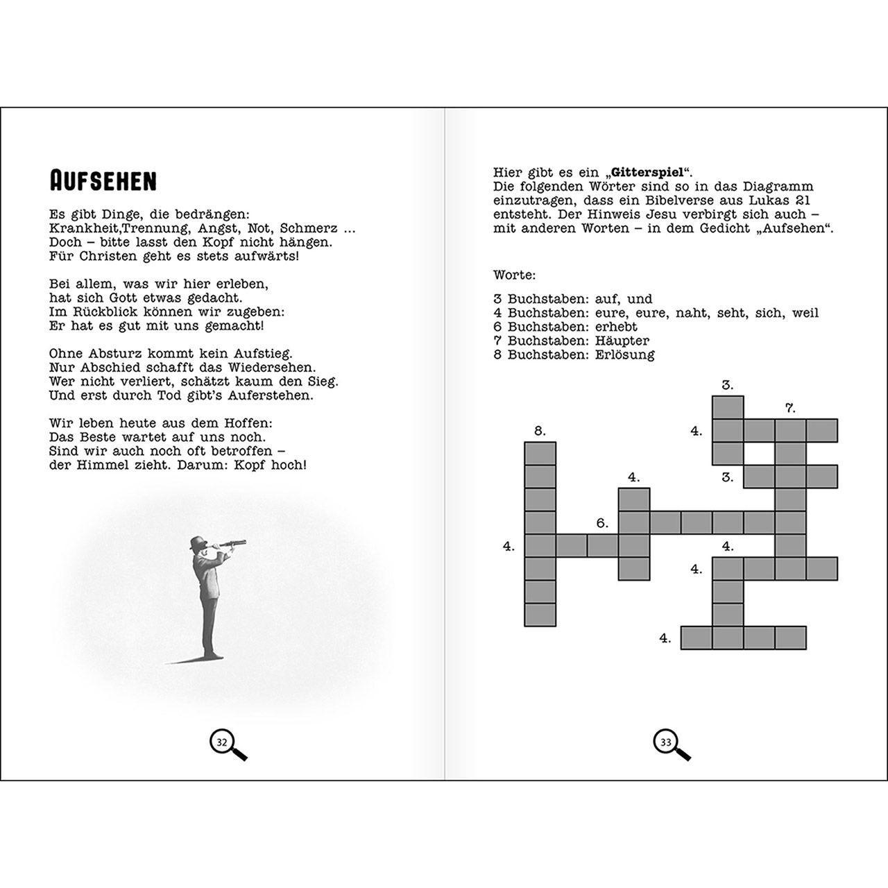 Beispielinhalt (Bild) 52 Rätselandachten