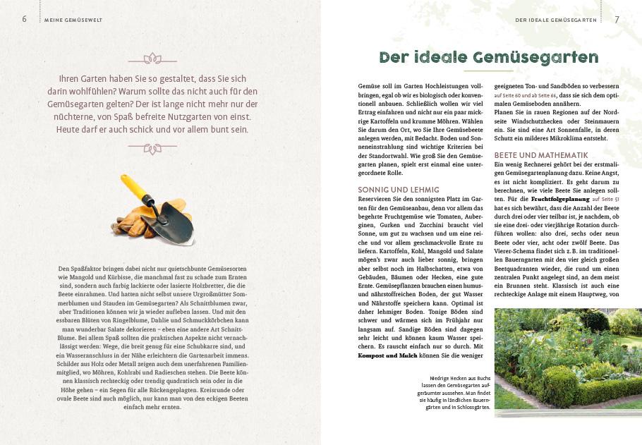 Beispielinhalt (Bild) Gemüsegarten - einfach machen!