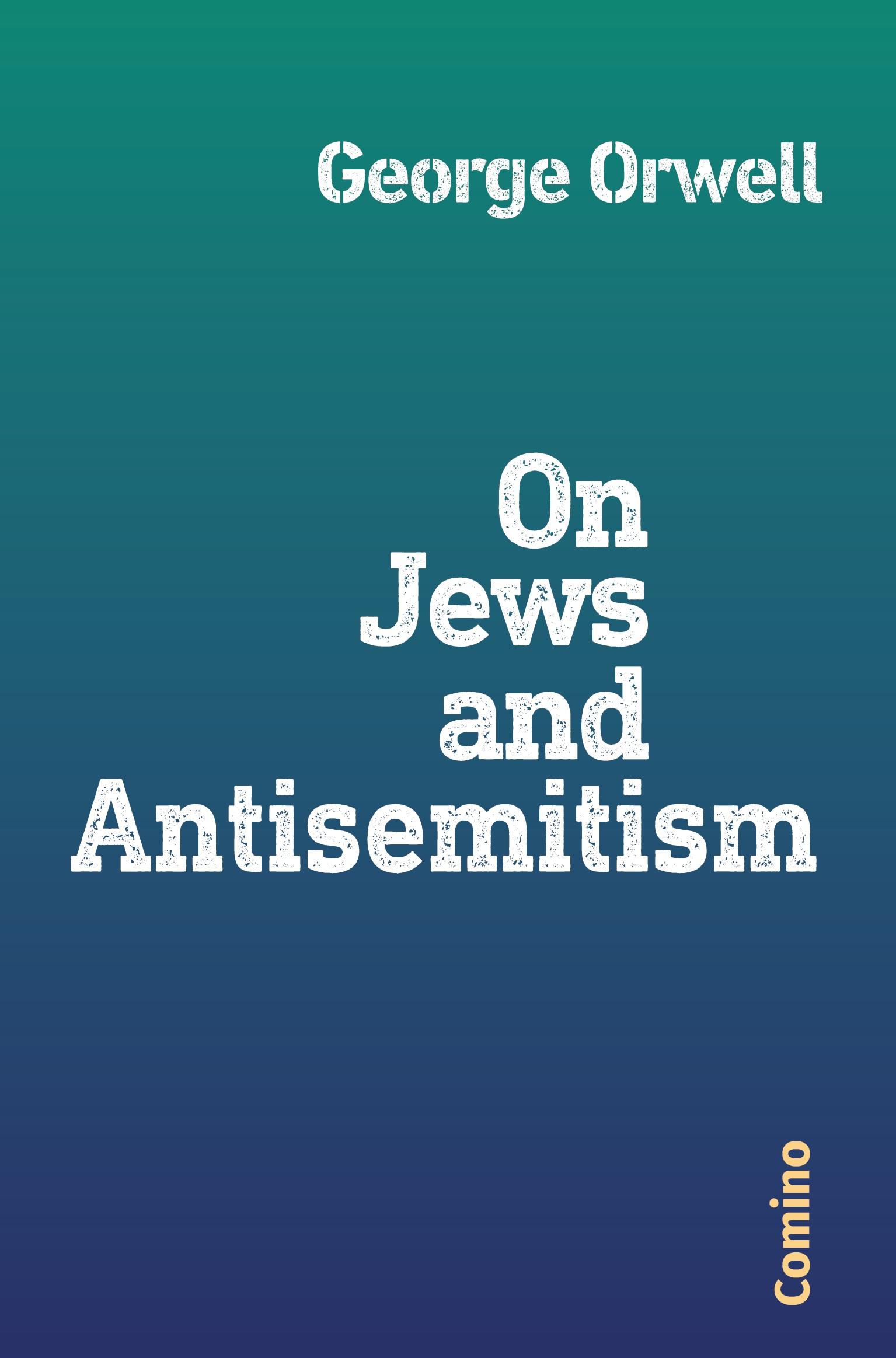 Vorderes Coverbild On Jews and Antisemitism