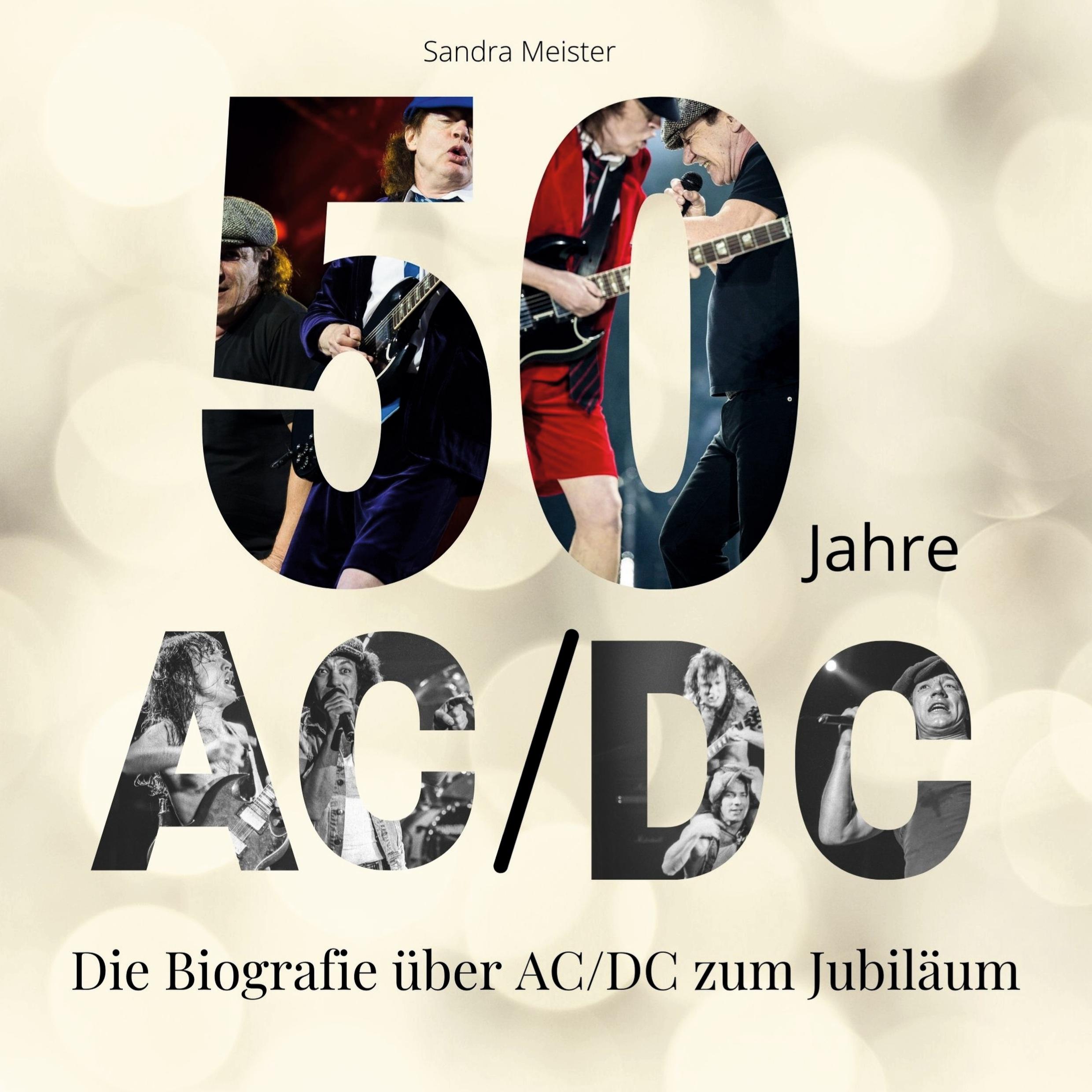 Vorderes Coverbild 50 Jahre AC/DC