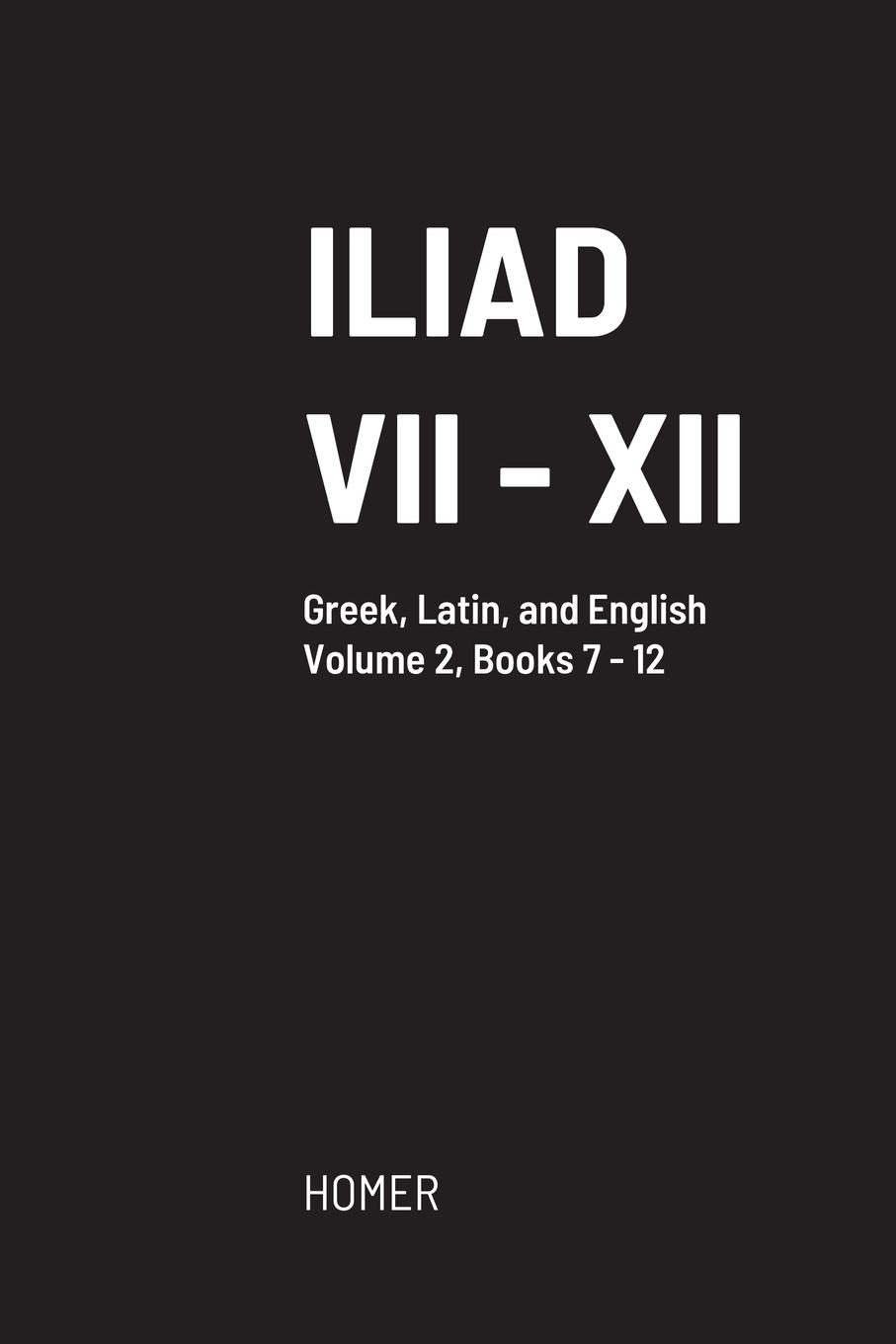 Vorderes Coverbild Iliad