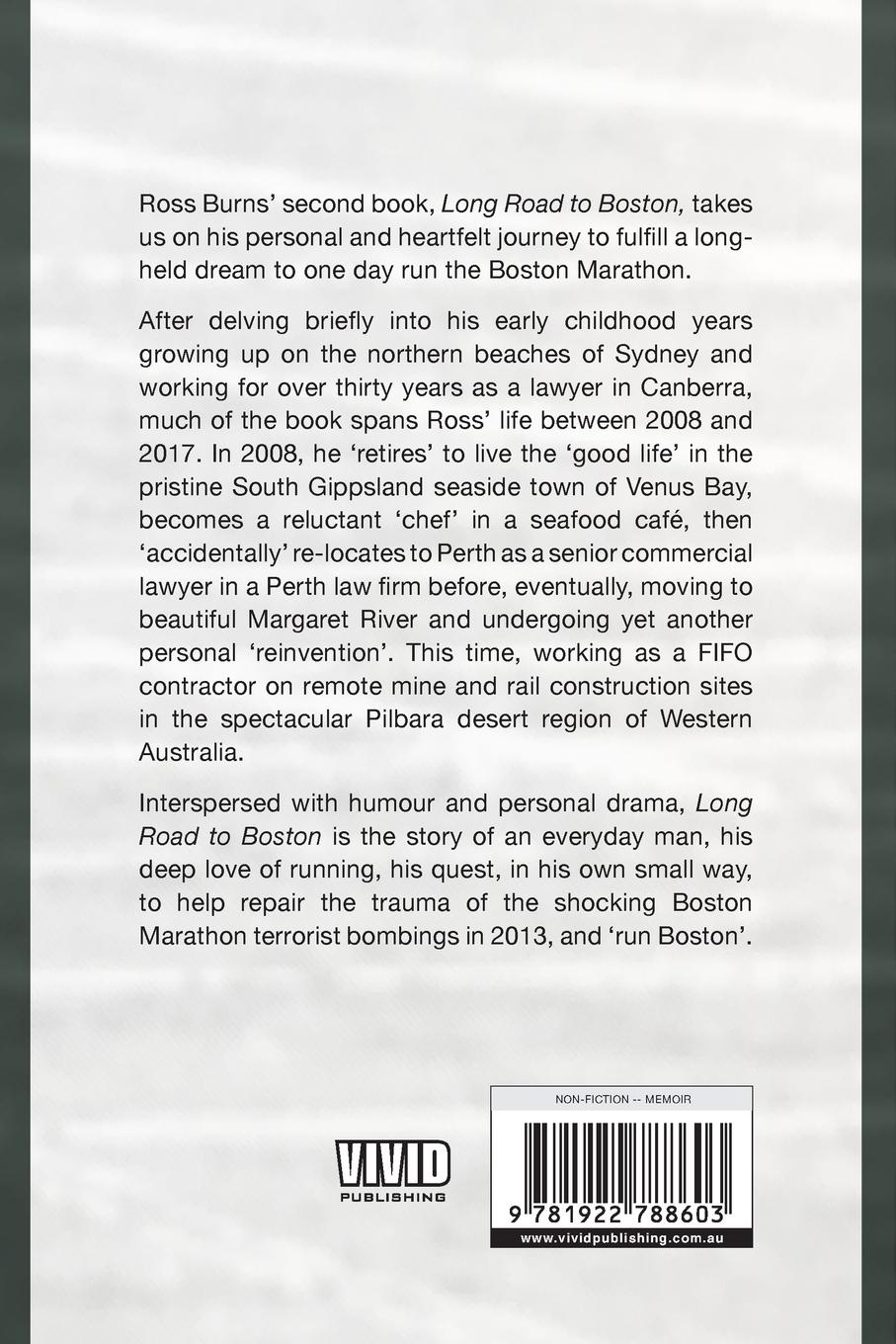 Rückseitencover Long Road to Boston