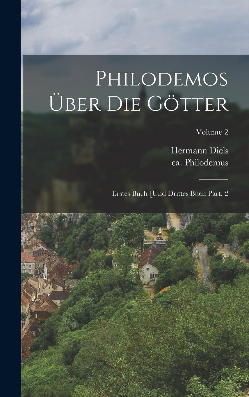 Vorderes Coverbild Philodemos über die Götter