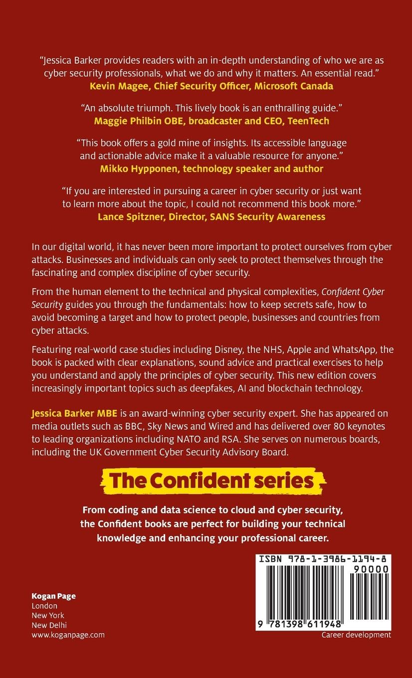 Rückseitencover Confident Cyber Security