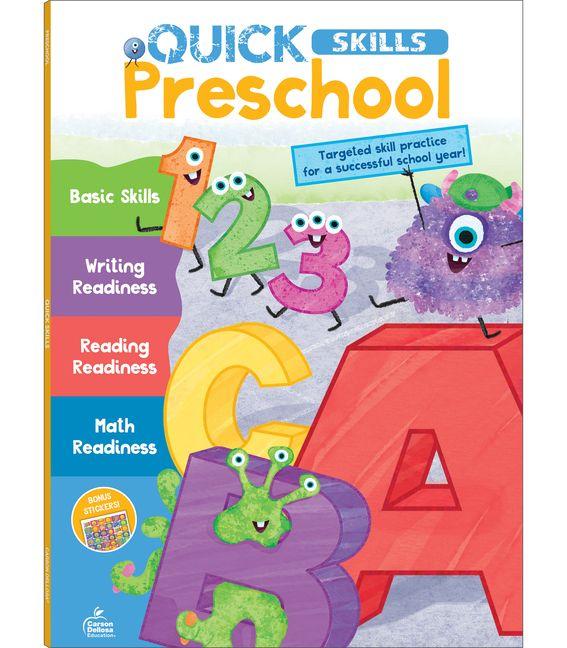 Vorderes Coverbild Quick Skills Preschool Workbook