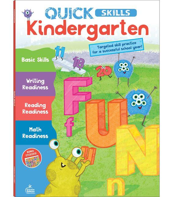 Vorderes Coverbild Quick Skills Kindergarten Workbook