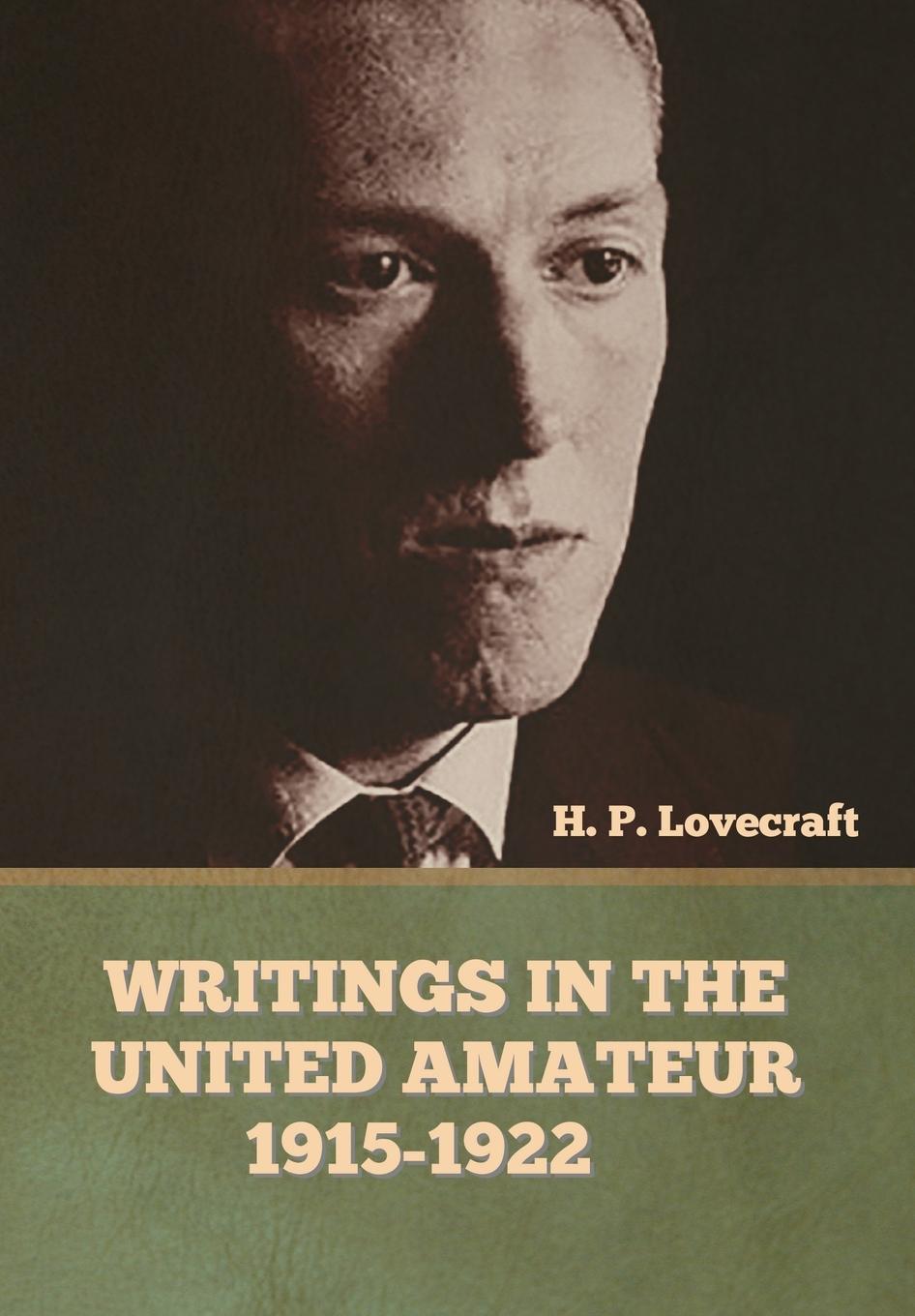 Vorderes Coverbild Writings in the United Amateur, 1915-1922