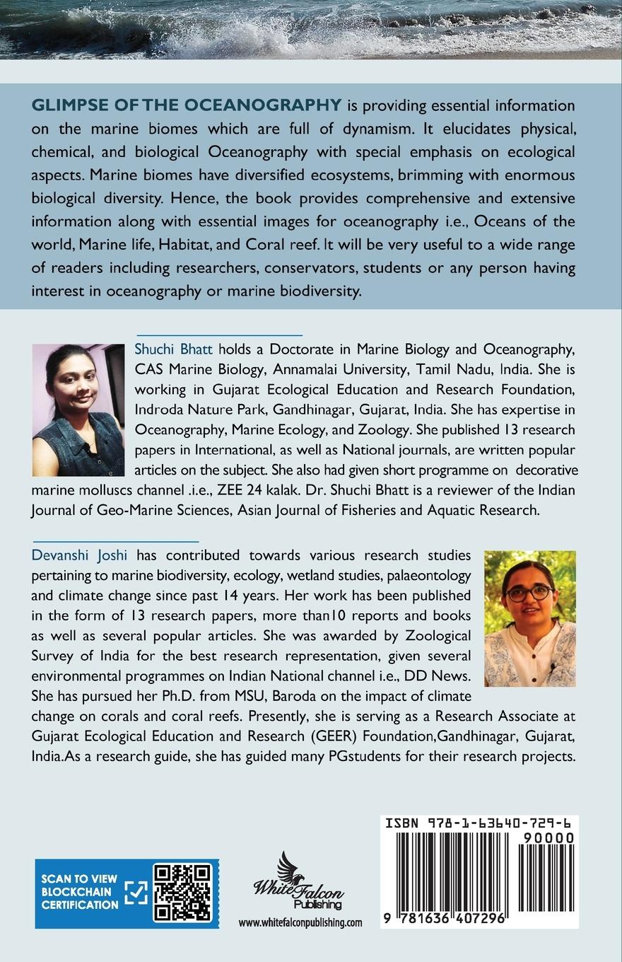 Rückseitencover Glimpse of the Oceanography