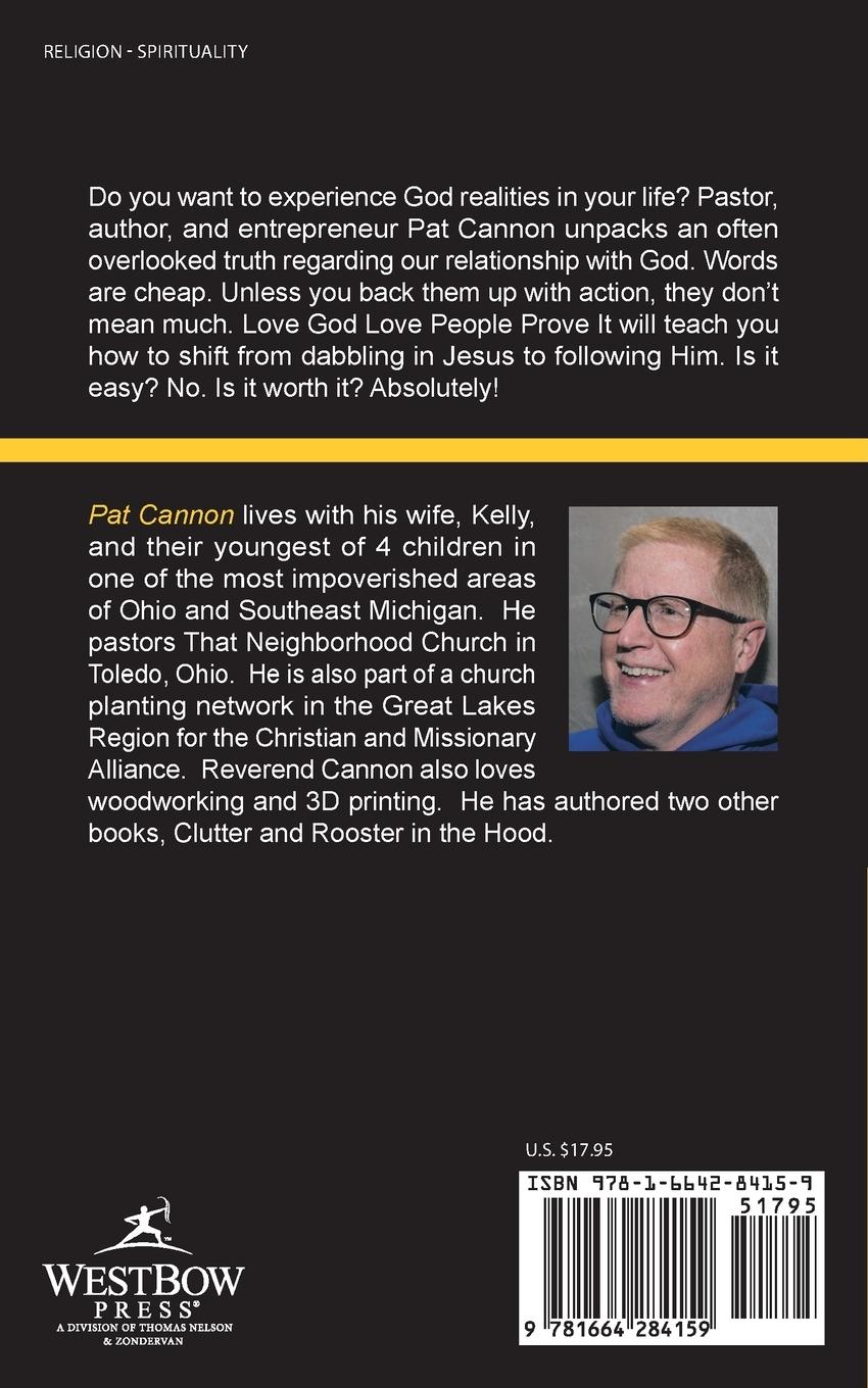 Rückseitencover Love God Love People Prove It