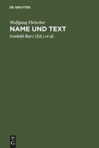 Vorderes Coverbild Name und Text