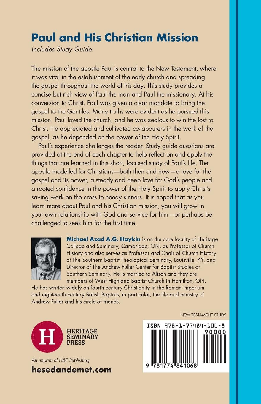 Rückseitencover Paul and His Christian Mission