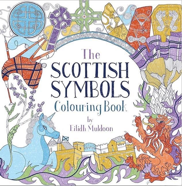 Vorderes Coverbild The Scottish Symbols Colouring Book