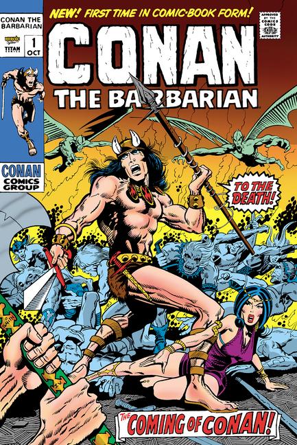 Vorderes Coverbild Conan the Barbarian: The Original Comics Omnibus Vol.1