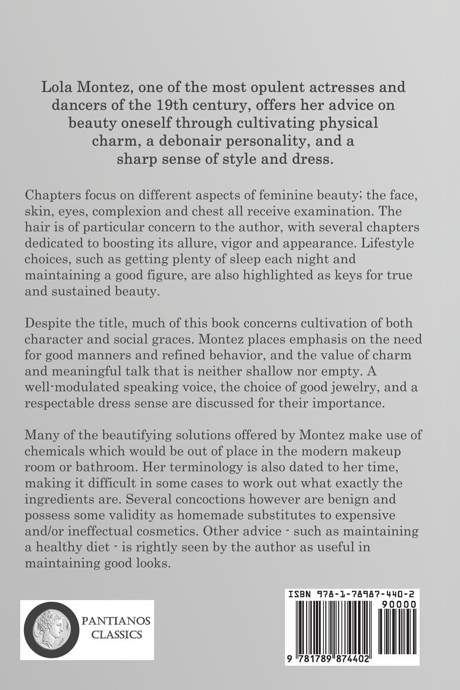Rückseitencover The Arts of Beauty: or Secrets of a Lady's Toilet With Hints to Gentlemen on the Art of Fascinating