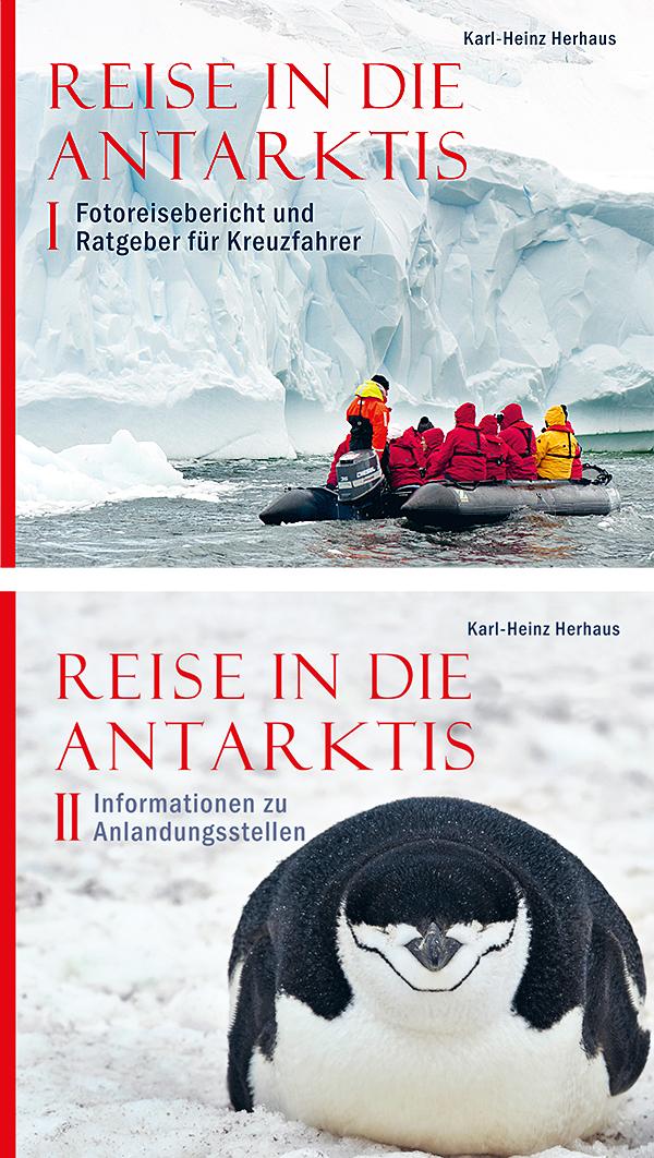 Vorderes Coverbild Reise in die Antarktis Band 1 und 2