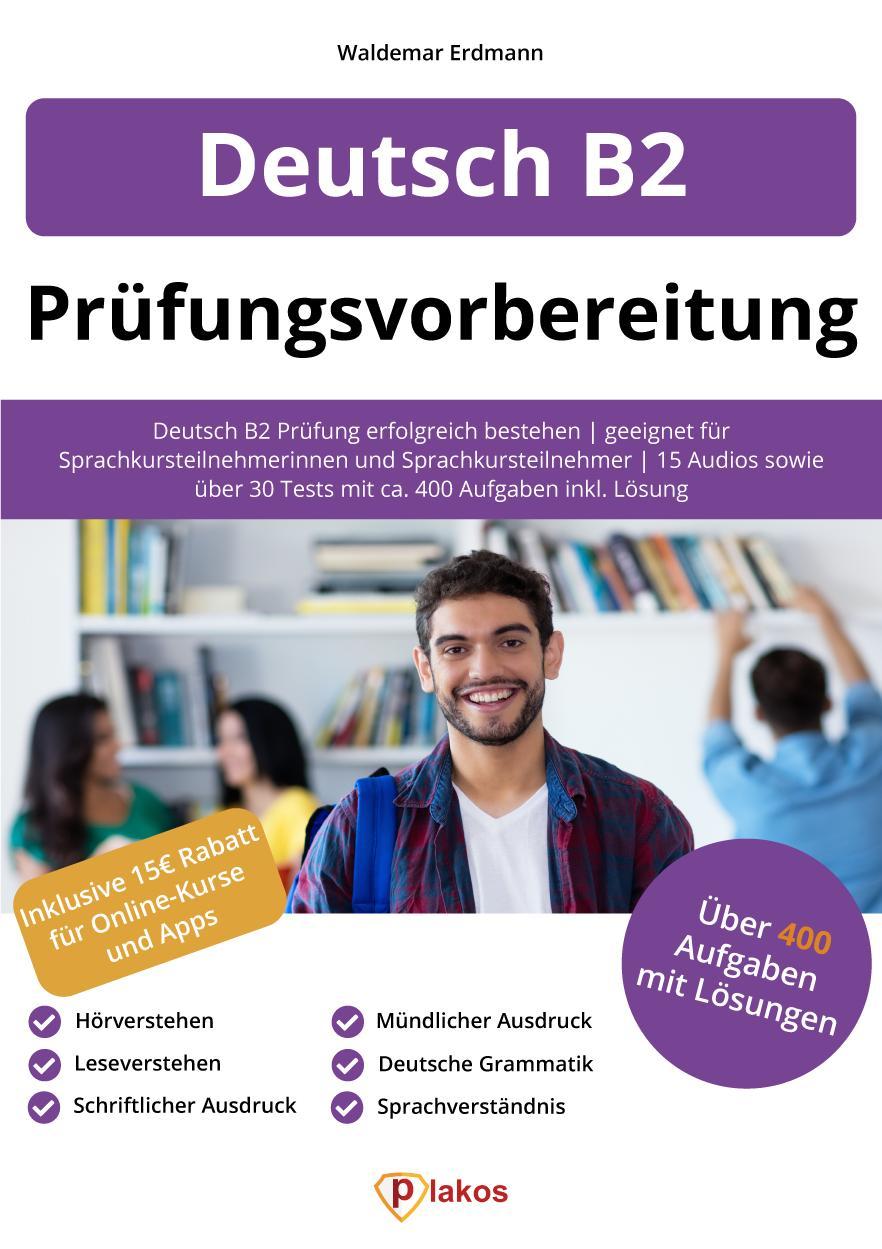 Vorderes Coverbild Deutsch B2 Prüfungsvorbereitung