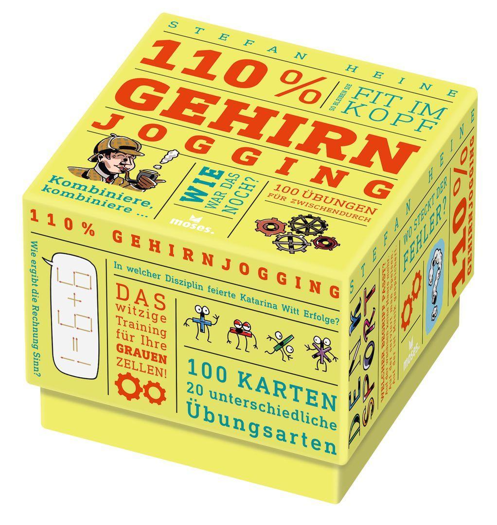 Vorderes Coverbild 110% Gehirnjogging