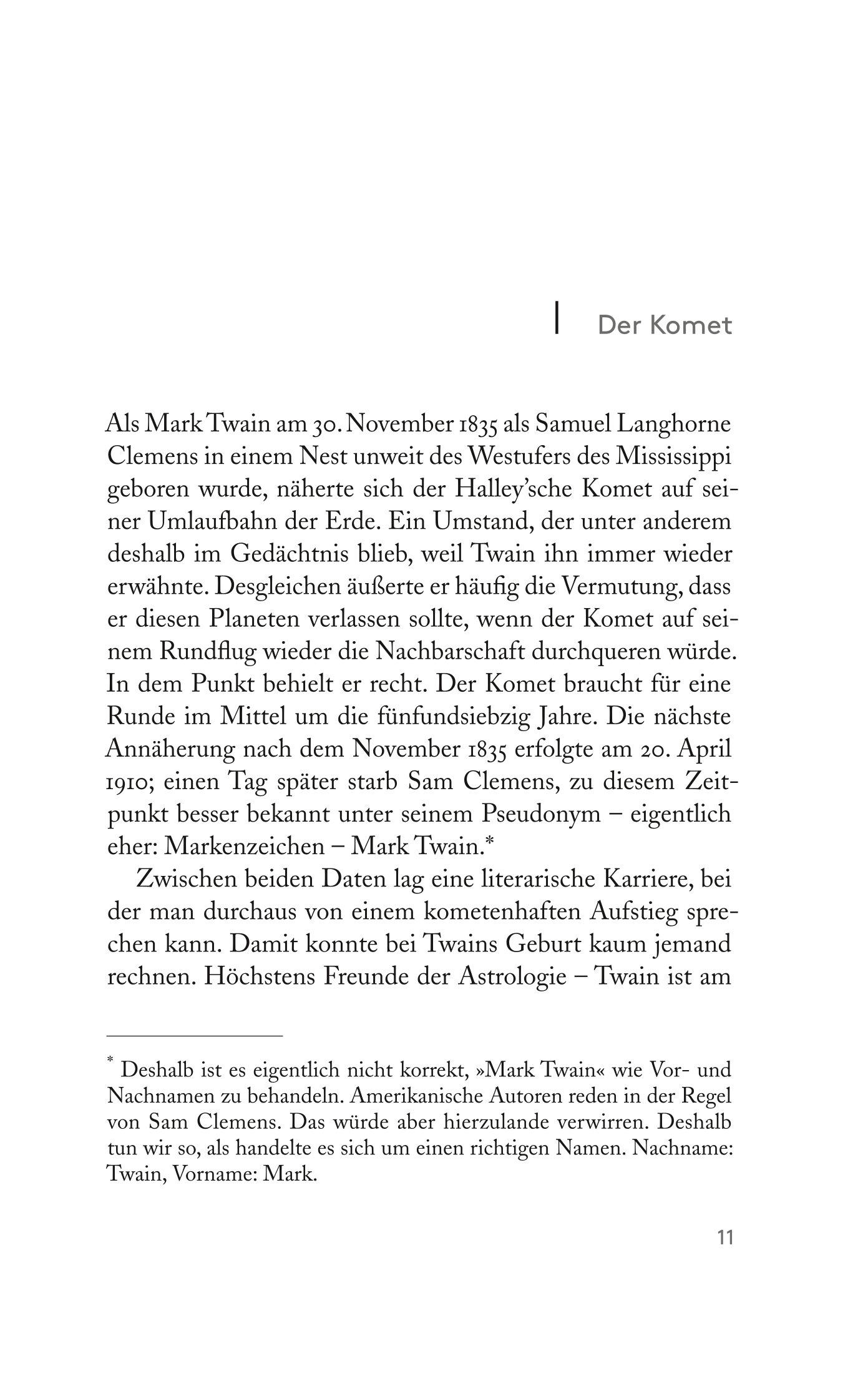 Beispielinhalt (Bild) Mark Twain am Neckar