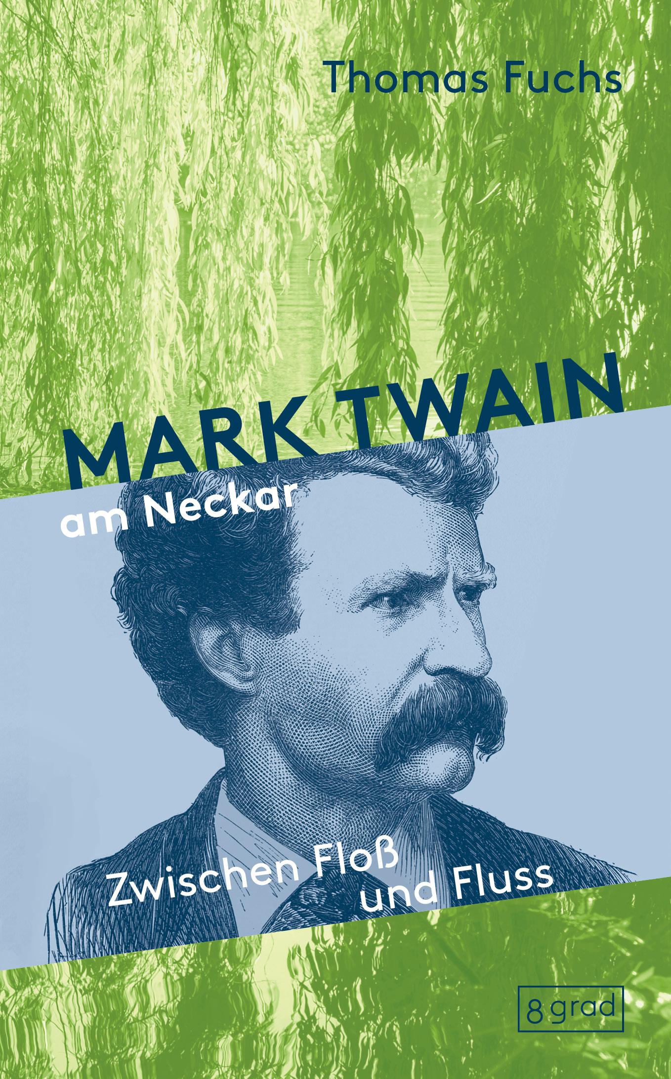 Vorderes Coverbild Mark Twain am Neckar