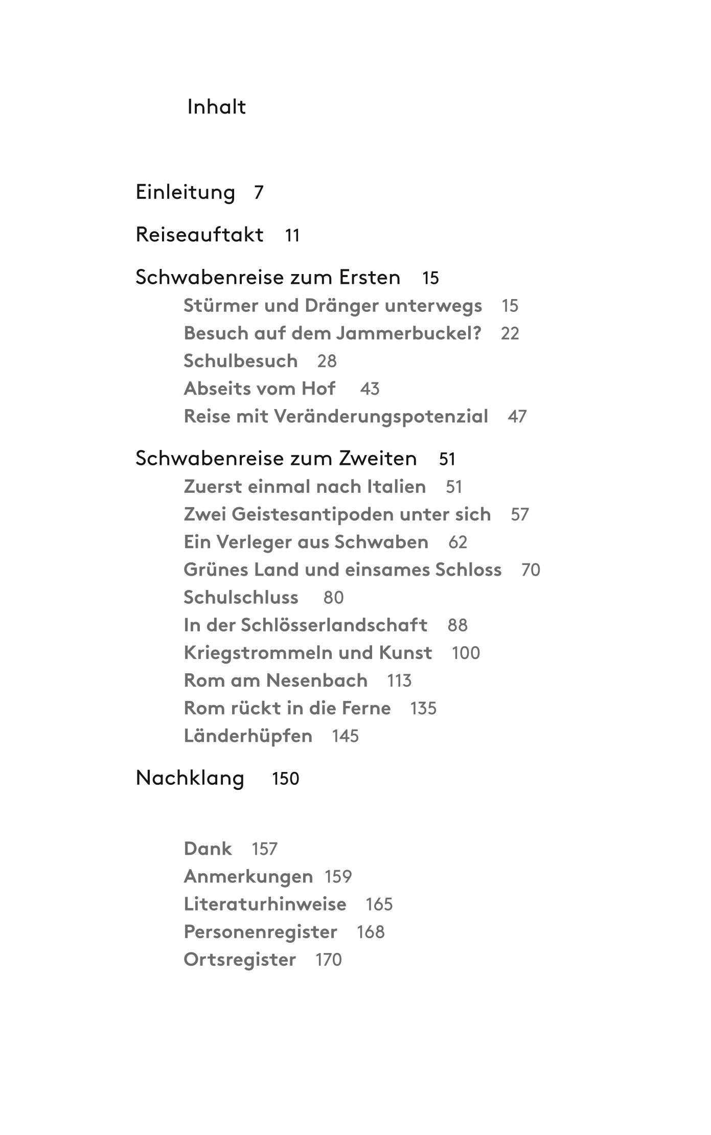 Beispielinhalt (Bild) Goethe in Schwaben