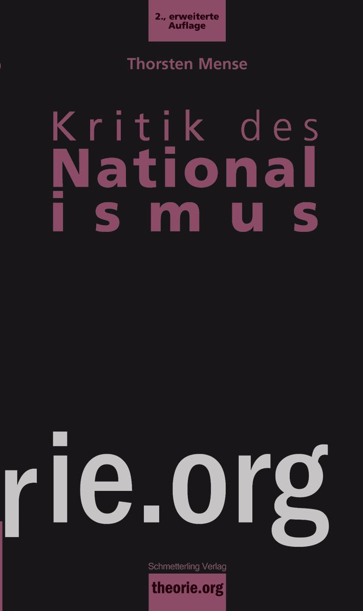 Vorderes Coverbild Kritik des Nationalismus