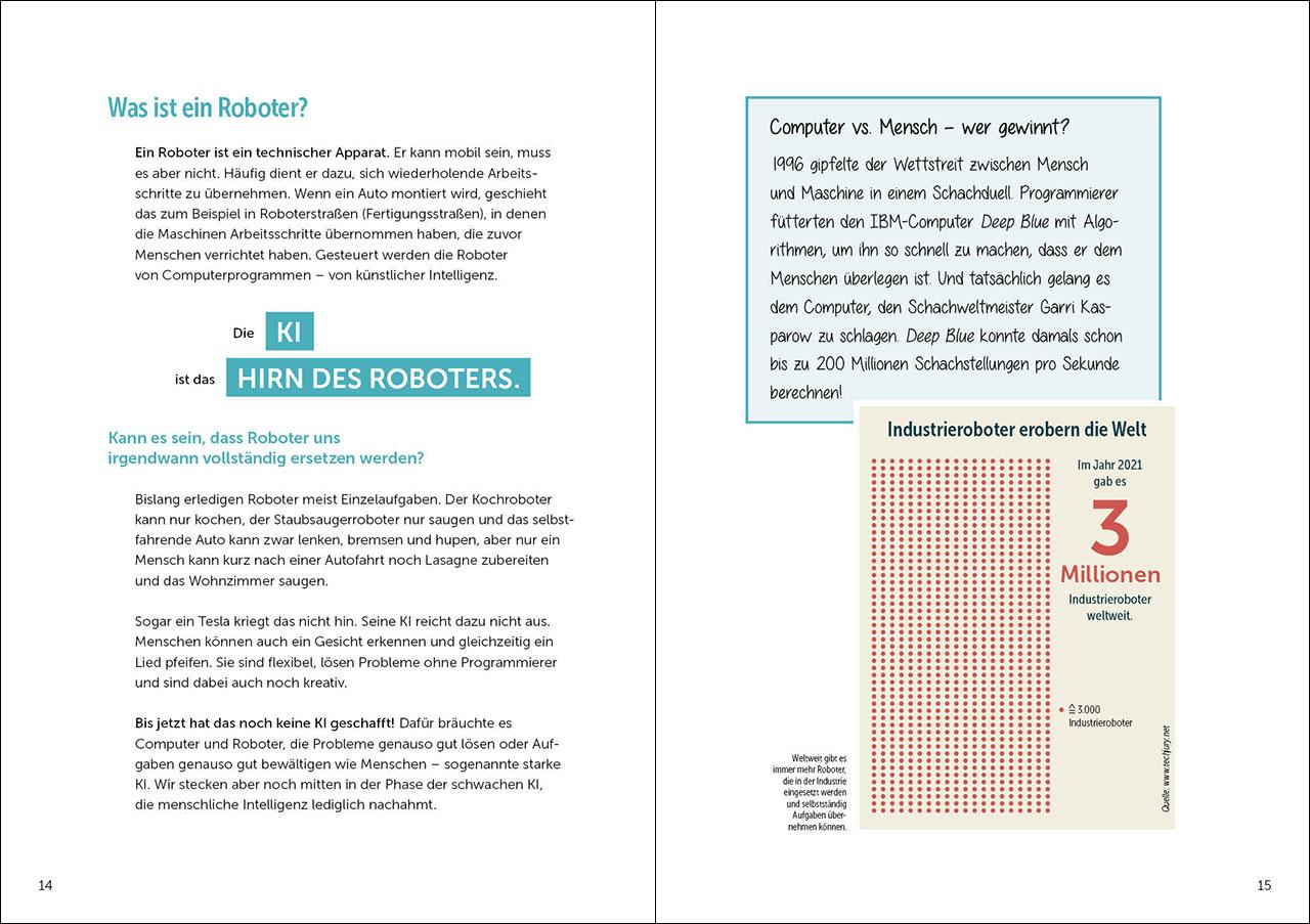 Beispielinhalt (Bild) Einfach erklärt - Künstliche Intelligenz - Fake News - Unsere digitale Zukunft