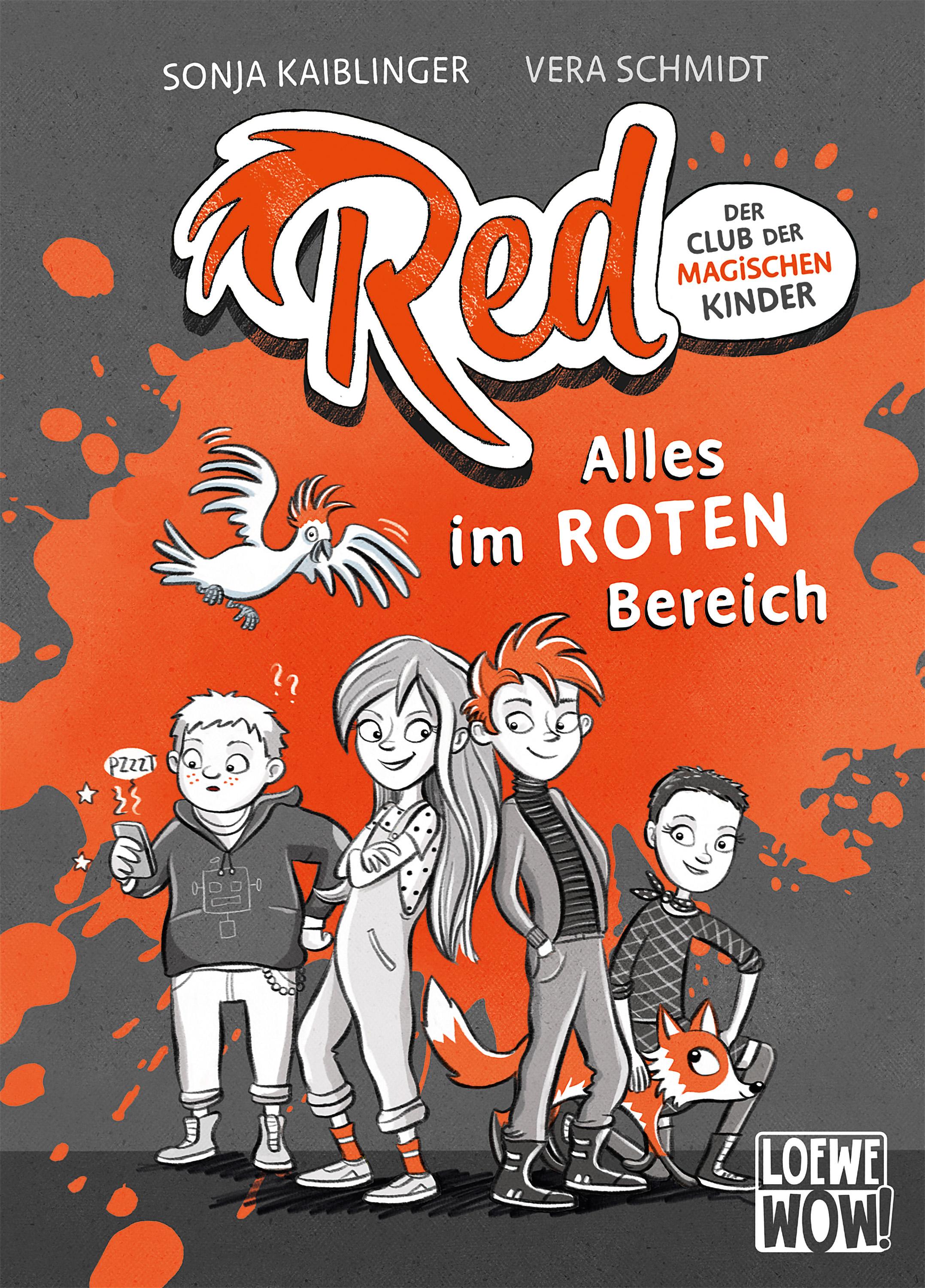 Vorderes Coverbild Red - Der Club der magischen Kinder (Band 1) - Alles im roten Bereich