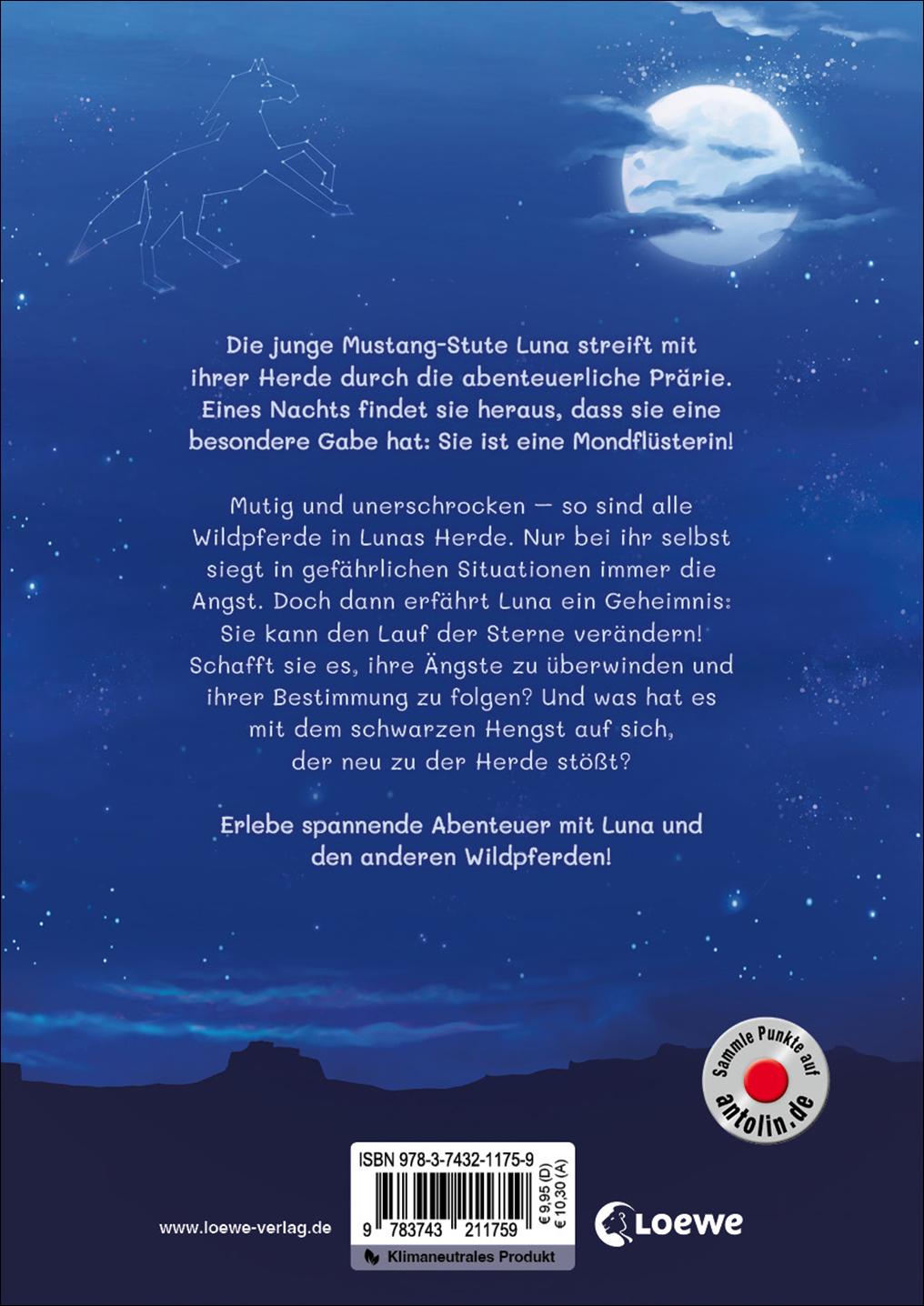 Rückseitencover Wildpferde - mutig und frei (Band 1) - Lunas großes Abenteuer