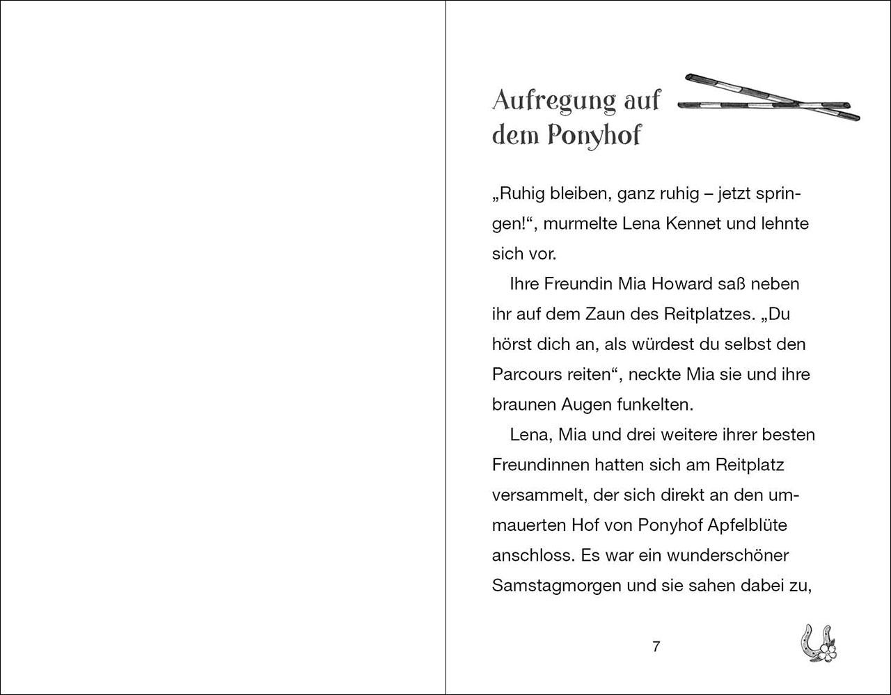 Beispielinhalt (Bild) Ponyhof Apfelblüte (Band 21) - Doppeltes Glück für Juli