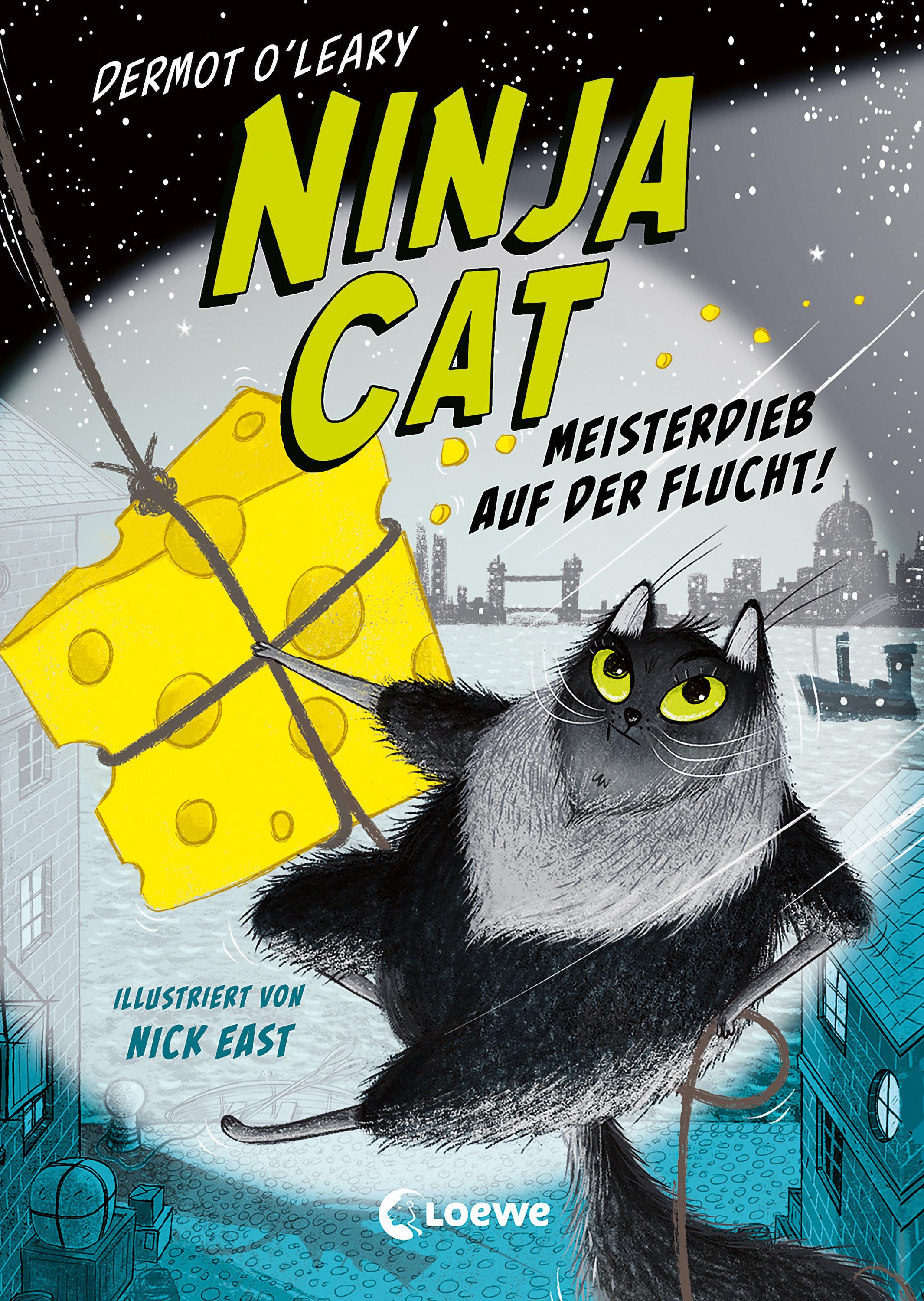 Vorderes Coverbild Ninja Cat (Band 2) - Meisterdieb auf der Flucht!