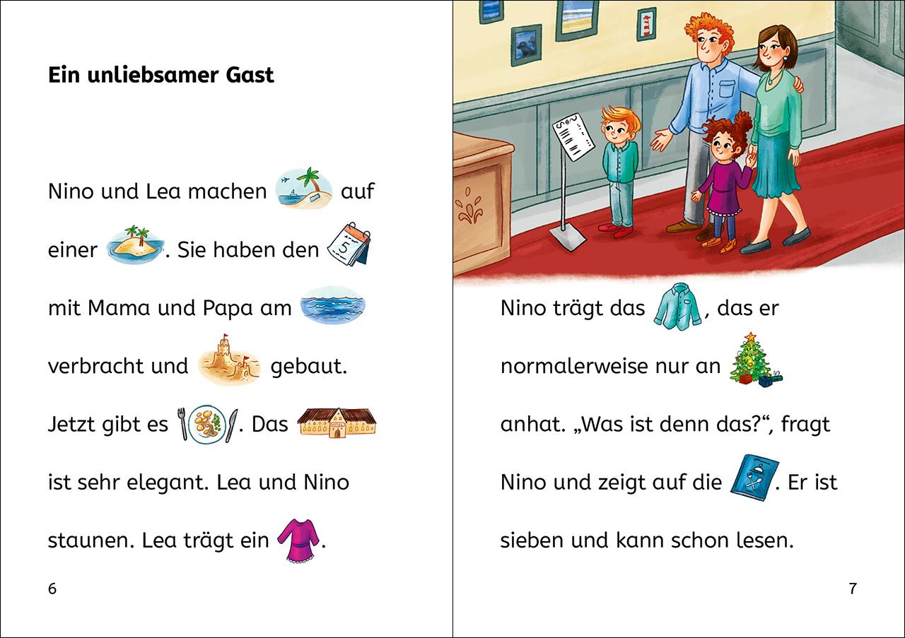 Beispielinhalt (Bild) Bildermaus - Einsatz für die Insel-Detektive